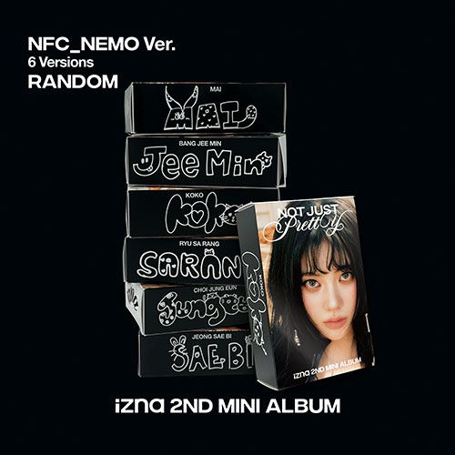 [10/4 대면 팬사인회] 이즈나 (izna) - [Not Just Pretty] (NFC_Nemo Ver.)(Random Ver.) 6종 중 1종