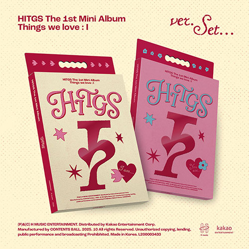 [애플특전] HITGS (힛지스) - The 1st Mini Album - Things we love : I [2종 중 랜덤 1종]
