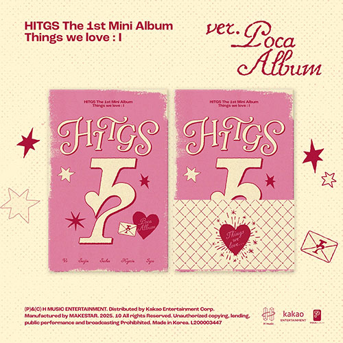HITGS (힛지스) - The 1st Mini Album - Things we love : I (POCA)