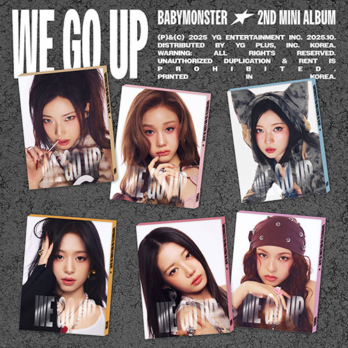 베이비몬스터 (BABYMONSTER) - 2nd MINI ALBUM [WE GO UP] PATTERN Ver.
