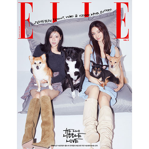 ELLE 엘르 (여성월간) 11월 Vol.2 [2025] 표지 D형 트와이스 정연&쯔위