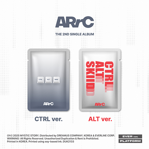 ARrC (아크) - THE 2ND SINGLE ALBUM [CTRL+ALT+SKIID] (CTRL & ALT Ver.)