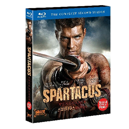 스파르타쿠스- 복수의 시작(디지팩/ 3Disc) (행사): 블루레이