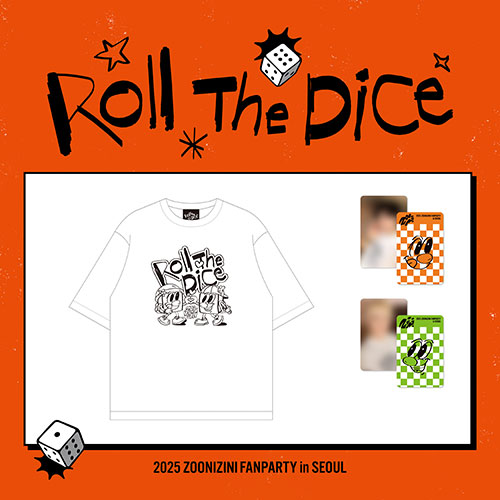 주니지니(ASTRO) - 2025 ZOONIZINI FANPARTY [Roll The Dice] MD / 반팔 티셔츠 (T-SHIRT)