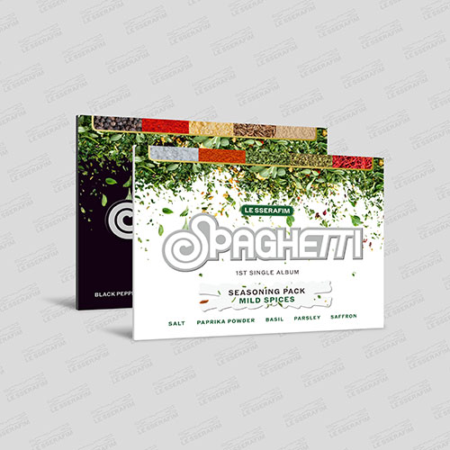 [애플특전] 르세라핌 (LE SSERAFIM) - 1st Single Album 'SPAGHETTI' (Weverse Albums ver.)