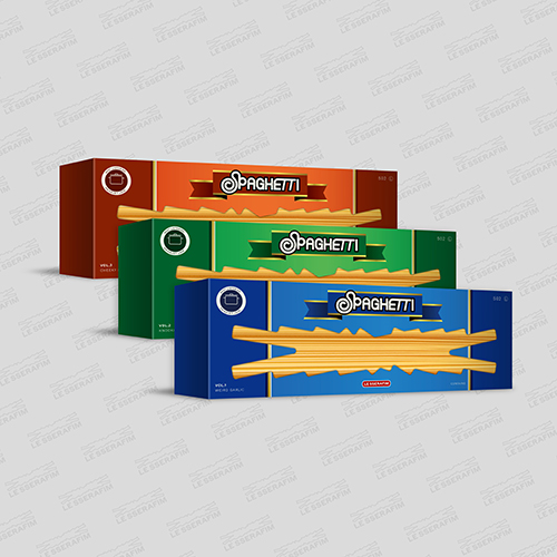 [애플특전] 르세라핌 (LE SSERAFIM) - 1st Single Album 'SPAGHETTI'