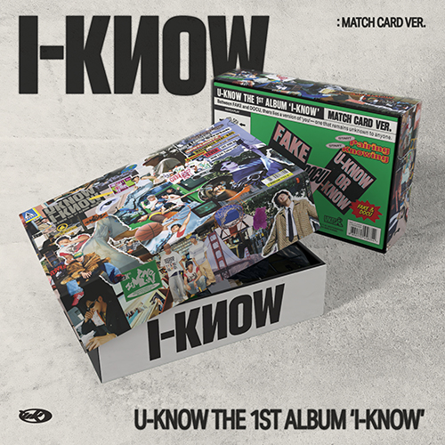 [11/28 대면 팬사인회] 유노윤호 (U-Know) - 정규1집 [I-KNOW] (Match Card Ver.스마트앨범)