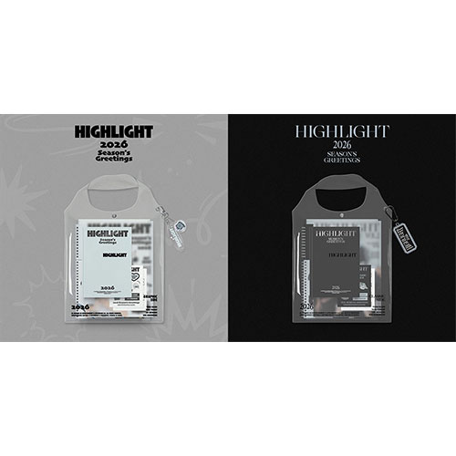 [애플특전][세트/2종] 하이라이트 (HIGHLIGHT) - 2026 SEASON'S GREETINGS