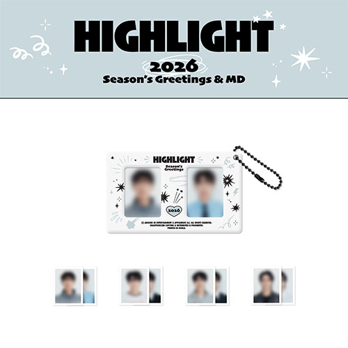 하이라이트 (HIGHLIGHT) - 2026 SEASON'S GREETINGS MD / 증명사진 & 홀더 세트 (ID PHOTO & HOLDER SET)
