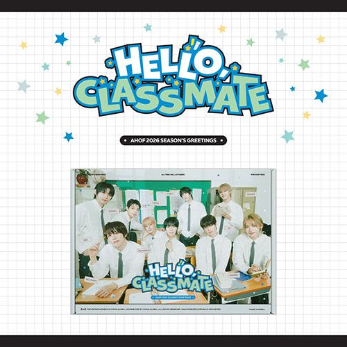 [예약특전] AHOF (아홉) - 2026 SEASON'S GREETINGS [HELLO CLASSMATE]