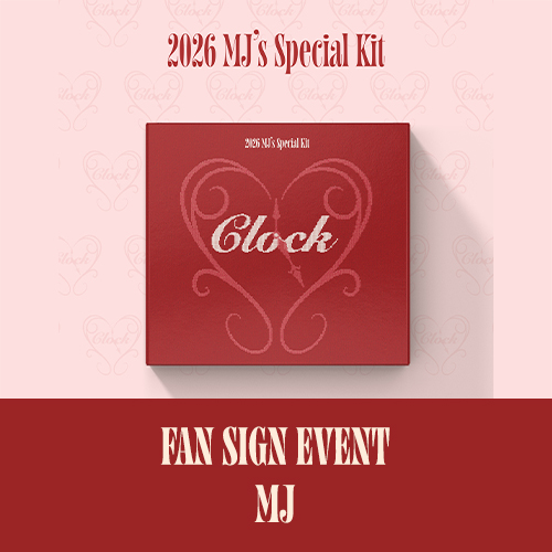 [26년1월25일 대면 팬사인회] MJ (ASTRO) - 2026 MJ's Special Kit [CLOCK]