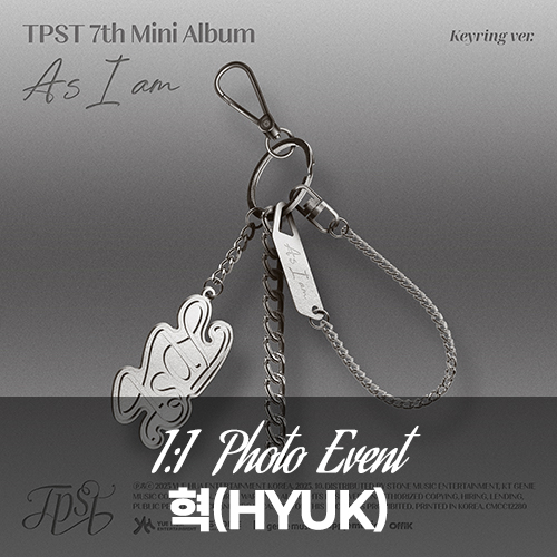 [혁][26년1월3일 포토 이벤트] 템페스트 (TEMPEST) - 7th Mini Album〈As I am〉(Keyring Ver.)
