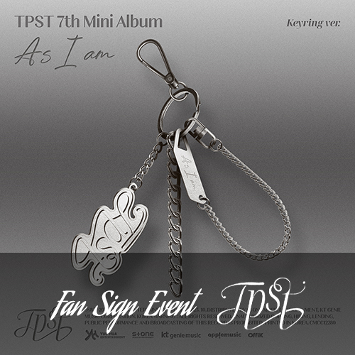 [1/15 대면 팬사인회] 템페스트 (TEMPEST) - 7th Mini Album〈As I am〉(Keyring Ver.)