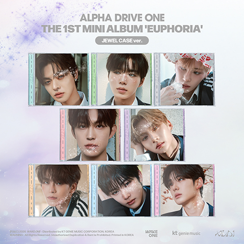 [럭키드로우] ALPHA DRIVE ONE - THE 1ST MINI ALBUM [EUPHORIA] (JEWEL CASE ver.)