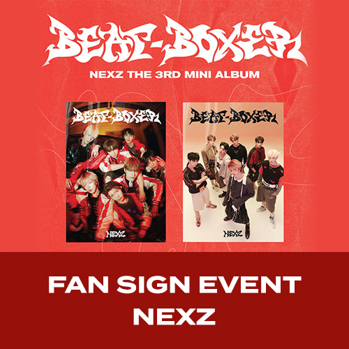 [1/31 대면 팬사인회] NEXZ (넥스지) - The 3rd Mini Album [Beat-Boxer]