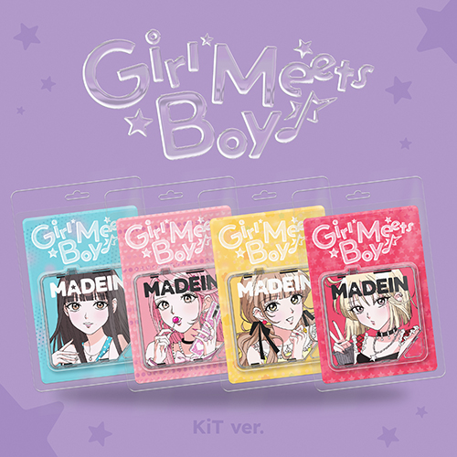 [세트/앨범4종] MADEIN - Girl Meets Boy (KiT Ver.)