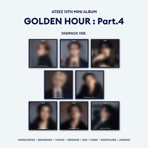 [럭키드로우] 에이티즈 (ATEEZ) - GOLDEN HOUR : Part.4 (DIGIPACK VER.)