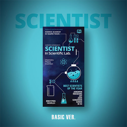 엔하이픈 (ENHYPEN) - [ENHYPEN WORLD COUPON CARD COLLECTION] SCIENTIST BASIC ver.