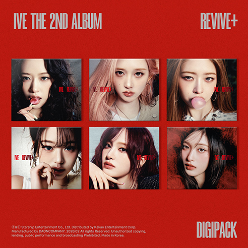 아이브 (IVE) - THE 2ND ALBUM [REVIVE+] (Digipack Ver.한정반)