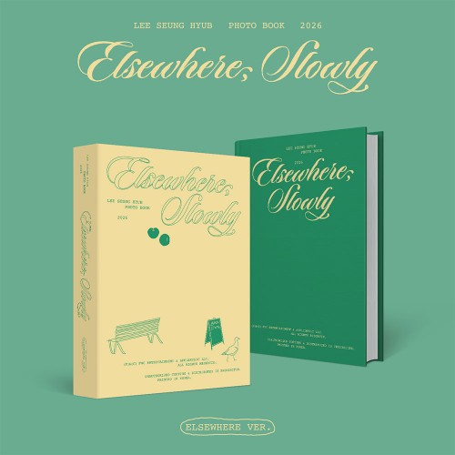 [애플특전] 이승협 (LEE SEUNG HYUB) - 3rd PHOTO BOOK [Elsewhere, Slowly] (Elsewhere ver.)