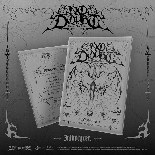 [럭키드로우] ALL(H)OURS (올아워즈) - FIFTH MINI ALBUM [NO DOUBT] (INFINITY ver.)