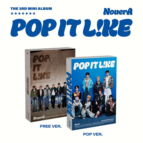 [세트/앨범2종] 누에라 (NouerA) - 미니3집 [POP IT LIKE] (POP VER. / FREE VER.)