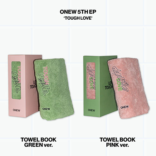 온유 (ONEW) - 미니앨범5집 TOUGH LOVE (TOWEL BOOK Ver.)