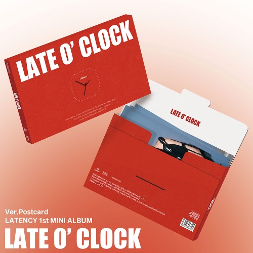 LATENCY (레이턴시) - 1st MiNi ALBUM [LATE O’ CLOCK] (Postcard Ver.)