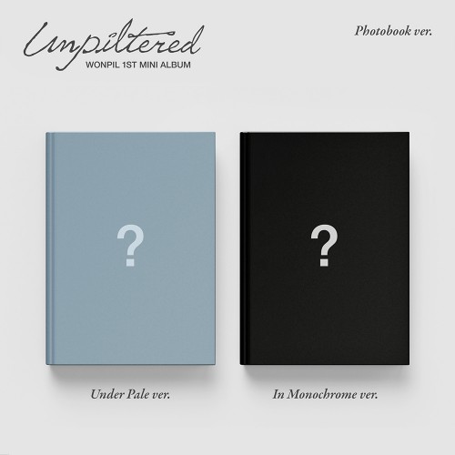[세트/앨범2종] 원필 (DAY6) - 1ST MINI ALBUM [Unpiltered] (포토북반)