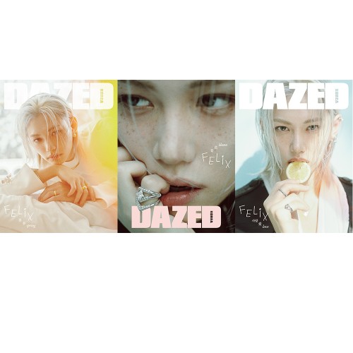 [세트/3종] 데이즈드 앤 컨퓨즈드 코리아 (Dazed & Confused Korea) 2026년 4월호 표지: 필릭스