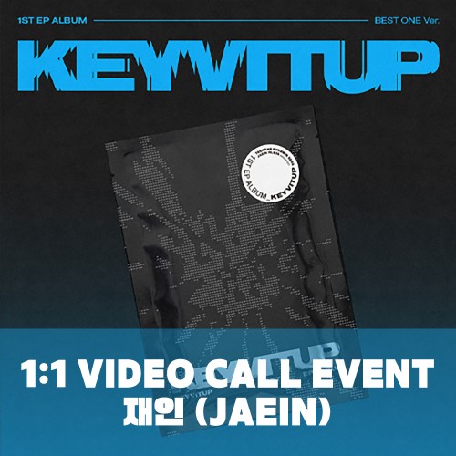 [재인][4/10 영상통화] KEYVITUP (키빗업) - 1ST EP ALBUM [KEYVITUP] (BEST ONE Ver.) (플랫폼)
