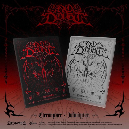 [세트/앨범2종] ALL(H)OURS (올아워즈) - FIFTH MINI ALBUM [NO DOUBT]