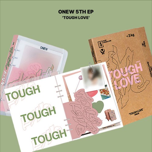 [럭키드로우] 온유 (ONEW) - 미니앨범5집 TOUGH LOVE (NOTE Ver./ BOOK Ver.)