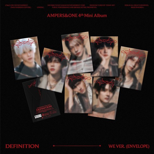 [럭키드로우] 앰퍼샌드원 (AMPERS&ONE) - 미니 4집 [DEFINITION] WE Ver.(CD)