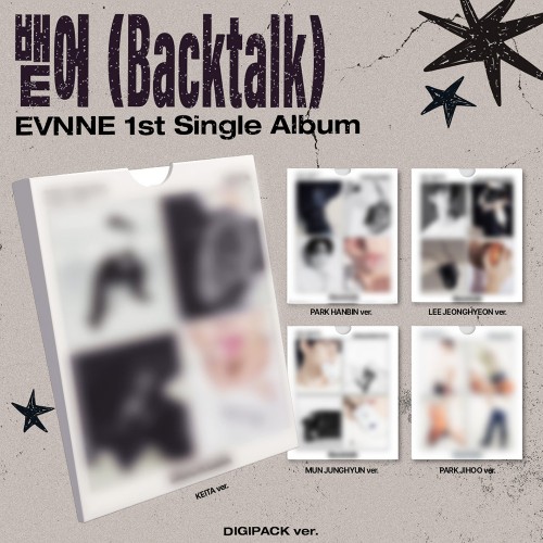 이븐 (EVNNE) - 1st Single Album [뱉어 (Backtalk)] (DIGIPACK ver.)