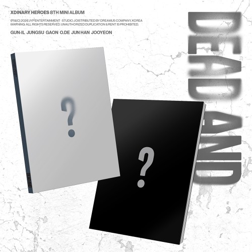 [세트/앨범2종] 엑스디너리 히어로즈 (Xdinary-Heroes) - 8th Mini Album [DEAD AND] (포토북)