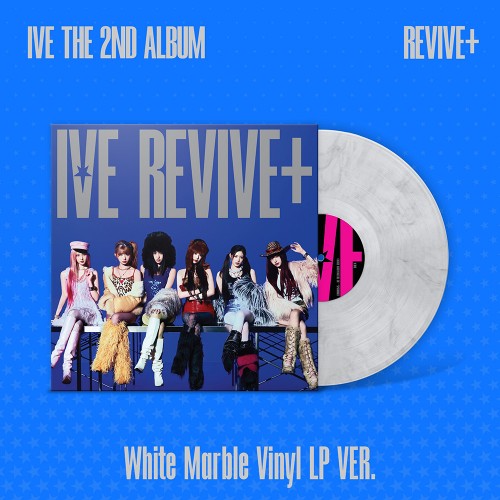 아이브 (IVE) - THE 2ND ALBUM [REVIVE+] (White Marble Vinyl LP VER.)(한정반)
