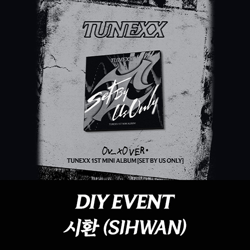 [시환][5/10 DIY 이벤트] TUNEXX (튜넥스) - 미니1집 [SET BY US ONLY] (0v_x0 ver.)