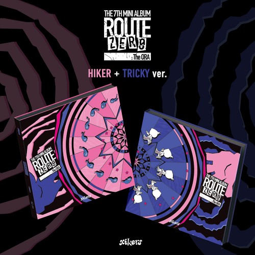 [애플특전][세트/앨범2종] 싸이커스 (xikers) - 7TH MINI ALBUM [ROUTE ZERO : The ORA] (TRICKY ver.+HIKER ver.)