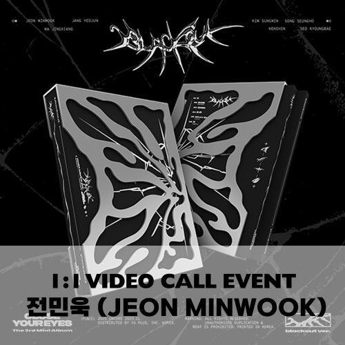[전민욱][5/14 영상통화] CLOSE YOUR EYES - The 3rd Mini Album [blackout] (blackout ver.)