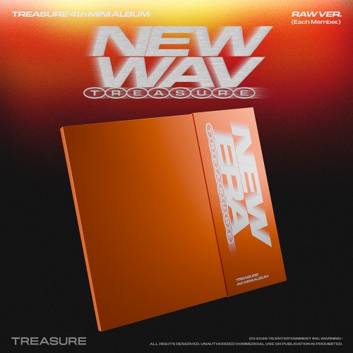 트레저 (TREASURE) - 4th MINI ALBUM [NEW WAV] RAW VER. JIHOON