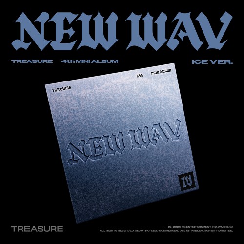 트레저 (TREASURE) - 4th MINI ALBUM [NEW WAV] ICE VER.