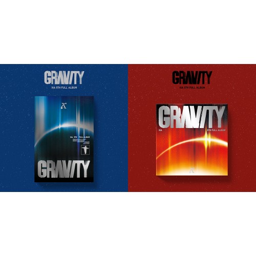 [세트/앨범2종] 김준수 (XIA) - 5th FULL ALBUM [GRAVITY] (Cosmic Ver. + Orbit Ver.)