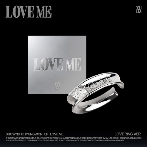 셔누X형원 (몬스타엑스) - EP [LOVE ME] (LOVE RING VER.한정반)