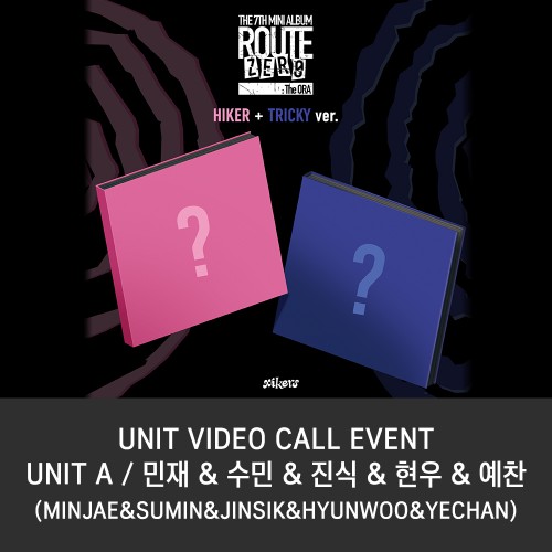 [유닛A][6/6 영상통화] 싸이커스 (xikers) - 7TH MINI ALBUM [ROUTE ZERO : The ORA]