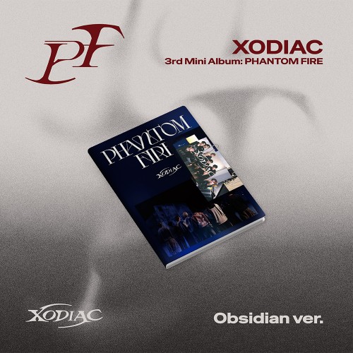 소디엑 (XODIAC) - 3rd Mini Album [PHANTOM FIRE] (Obsidian Ver.)