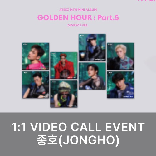 [종호][7/3 영상통화] 에이티즈 (ATEEZ) - GOLDEN HOUR : Part.5 (DIGIPACK VER.)