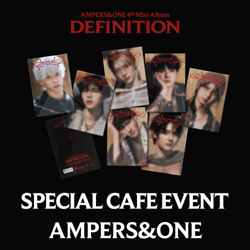 [6/21 스페셜 카페 이벤트] 앰퍼샌드원 (AMPERS&ONE) - 미니 4집 [DEFINITION] WE Ver.(CD)