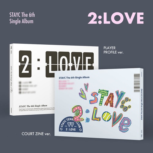 STAYC(스테이씨) - 싱글 6집 : 2:LOVE [2종 중 랜덤 1종]