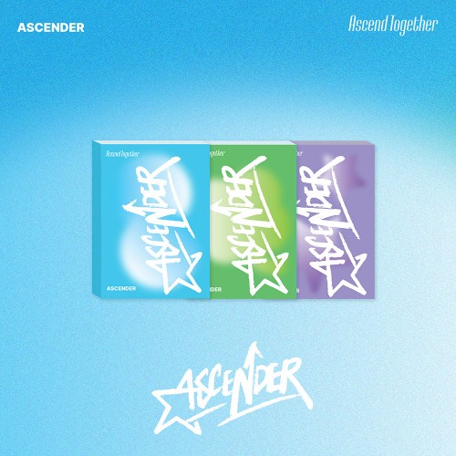 [세트/앨범3종] ASCENDER - Ascend Together (BESIDE VER., BELONG VER., BELOVE VER.)